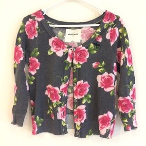 Abercrombie Kids Floral Cardigan